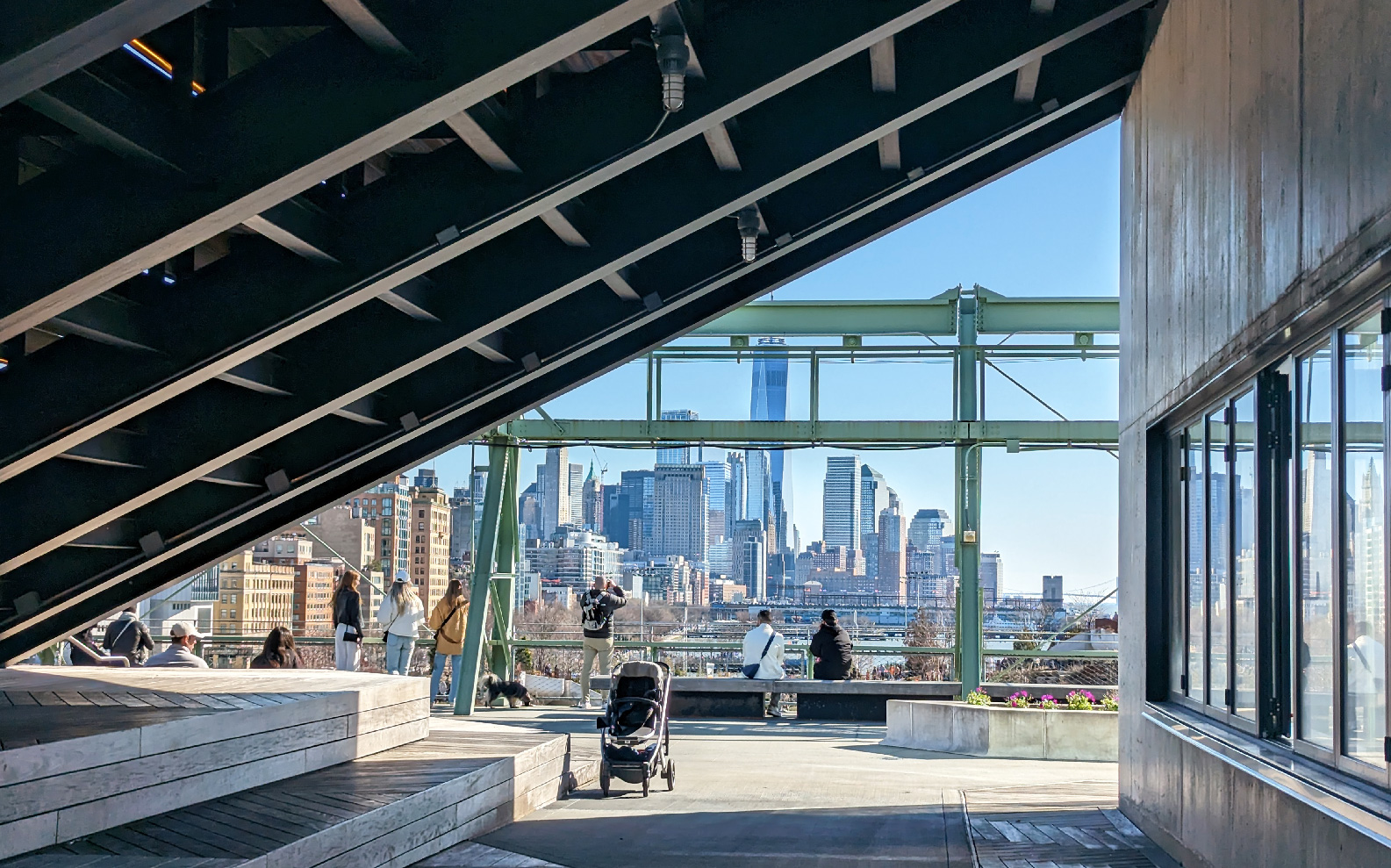 The View of NYC Skyline